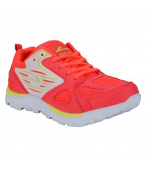 Vostro Red Sports Shoes Toner for Women - VSS0280